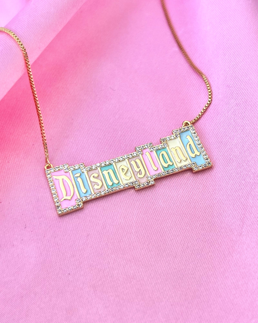Marquee necklace