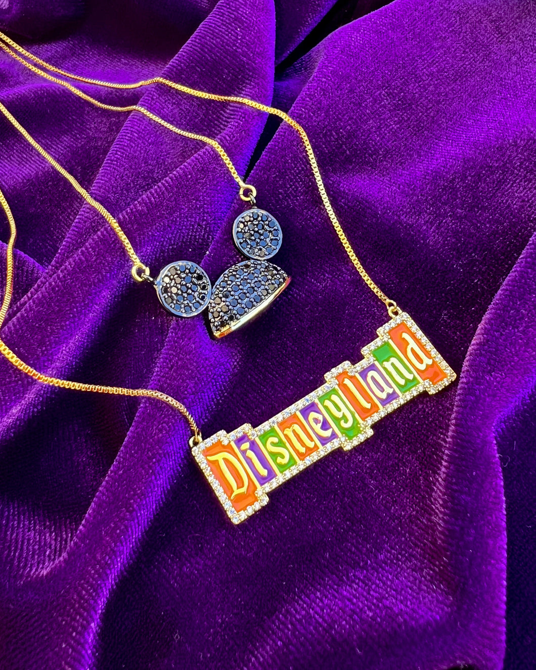 Halloween Marquee Necklace