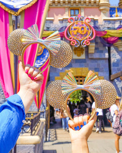 70th Diamond Ear Headband